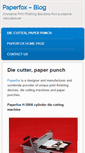 Mobile Screenshot of die-cutter-paper-punch.com
